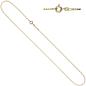 Preview: Venezianerkette 333 Gelbgold 1,5 mm 40 cm Gold Kette Halskette Goldkette