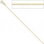 Preview: Venezianerkette 333 Gelbgold 1,5 mm 40 cm Gold Kette Halskette Goldkette