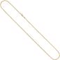 Preview: Erbskette 333 Gelbgold 2,5 mm 42 cm Gold Kette Halskette Goldkette Karabiner