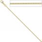 Preview: Schlangenkette 333 Gelbgold 1,4 mm 42 cm Gold Kette Halskette Goldkette