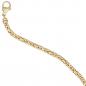 Preview: Königskette 585 Gelbgold 3,2 mm 80 cm Gold Kette Halskette Goldkette Karabiner