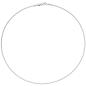 Preview: Halsreif 925 Sterling Silber 1,4 mm 50 cm Kette Halskette Silberhalsreif