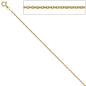 Preview: Ankerkette 333 Gelbgold 1,6 mm 40 cm Gold Kette Halskette Goldkette Federring