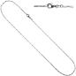 Preview: Gliederkette 925 Silber 1,4 mm 42 cm Halskette Kette Silberkette Karabiner