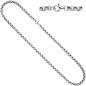 Preview: Erbskette 925 Sterling Silber 4,5 mm 45 cm Kette Halskette Silberkette Karabiner