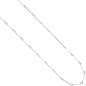 Preview: Collier Halskette 925 Sterling Silber 42 cm Kette Silberkette