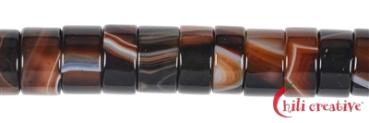 Strand agate rollers 06-08 x 14mm