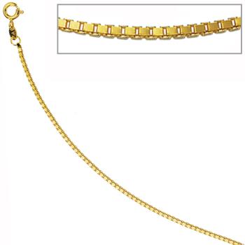 Venezianerkette 585 Gelbgold 1,5 mm 45 cm Gold Kette Halskette Goldkette