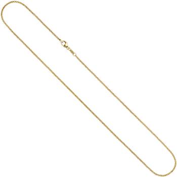 Erbskette 585 Gelbgold 1,5 mm 36 cm Gold Kette Halskette Goldkette Karabiner