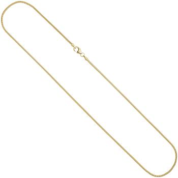 Schlangenkette 585 Gelbgold 1,4 mm 40 cm Gold Kette Halskette Goldkette