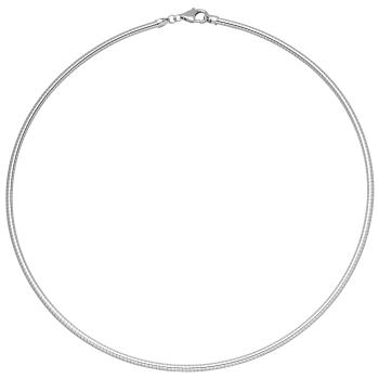 Halsreif 925 Sterling Silber 2,8 mm 45 cm Kette Halskette Silberhalsreif