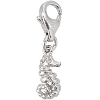 Einhänger Charm Seepferdchen Seepferd 925 Sterling Silber rhodiniert