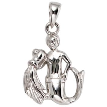 Anhänger Sternzeichen Wassermann 925 Sterling Silber Sternzeichenanhänger