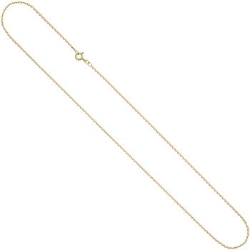 Ankerkette 585 Gelbgold diamantiert 1,6 mm 60 cm Gold Kette Halskette Goldkette