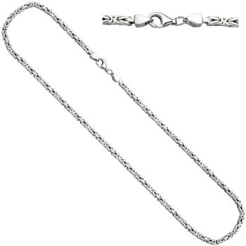 Königskette 925 Sterling Silber 3,1 mm 45 cm Halskette Kette Silberkette