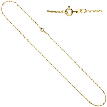 Ankerkette 333 Gelbgold 1,6 mm 45 cm Gold Kette Halskette Goldkette Federring