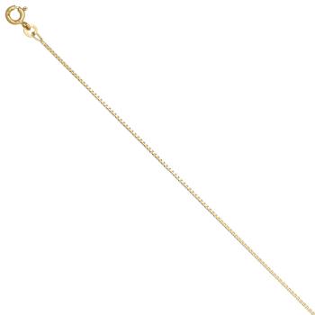 Venezianerkette 333 Gelbgold 1,0 mm 42 cm Gold Kette Halskette Goldkette