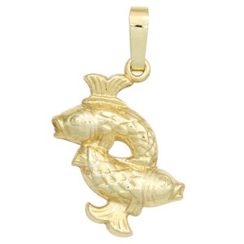 Anhänger Sternzeichen Fische 333 Gold Gelbgold Sternzeichenanhänger