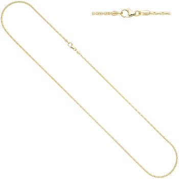 Kobrakette oval 333 Gelbgold 1,7 mm 50 cm Gold Kette Halskette Goldkette