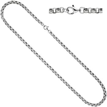 Erbskette 925 Sterling Silber 4,5 mm 45 cm Kette Halskette Silberkette Karabiner