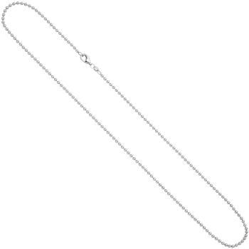 Kugelkette 925 Silber 2,0 mm 45 cm Kette Halskette Silberkette Karabiner