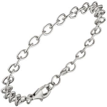 Rundankerarmband 925 Sterling Silber 19 cm Armband Silberarmband Ankerarmband