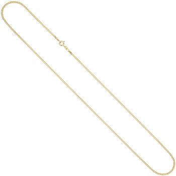 Panzerkette 333 Gelbgold 2,1 mm 55 cm Gold Kette Halskette Goldkette Federring