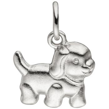 Anhänger Hund 925 Sterling Silber Silberanhänger Hundeanhänger