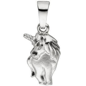 Kinder Anhänger Einhorn 925 Sterling Silber Kinderanhänger Einhornanhänger