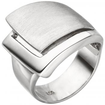 Damen Ring breit 925 Sterling Silber Silberring