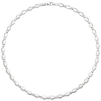 Collier Halskette 925 Sterling Silber 45 cm Kette Silberkette