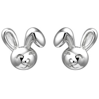 Kinder Ohrstecker Hase 925 Sterling Silber Ohrringe Kinderohrringe