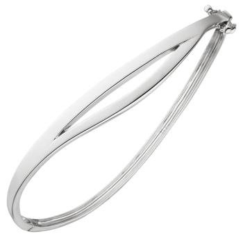 Armreif Armband oval 925 Sterling Silber