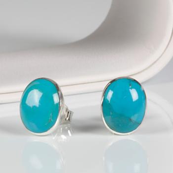 Earrings 925 silver turquoise - Kopie