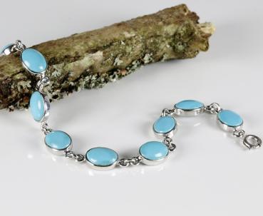 Bracelet 925 silver turquoise