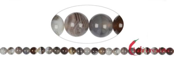 Strand of agate balls 8 mm