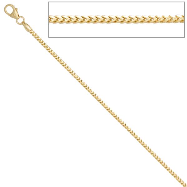 Bingokette 585 Gelbgold 1,2 mm 45 cm Gold Kette Halskette Goldkette Karabiner