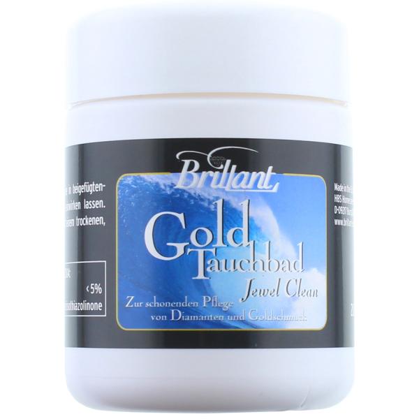 Brillant Goldtauchbad 200ml Reinigung und Pflege von Diamanten und Goldschmuck