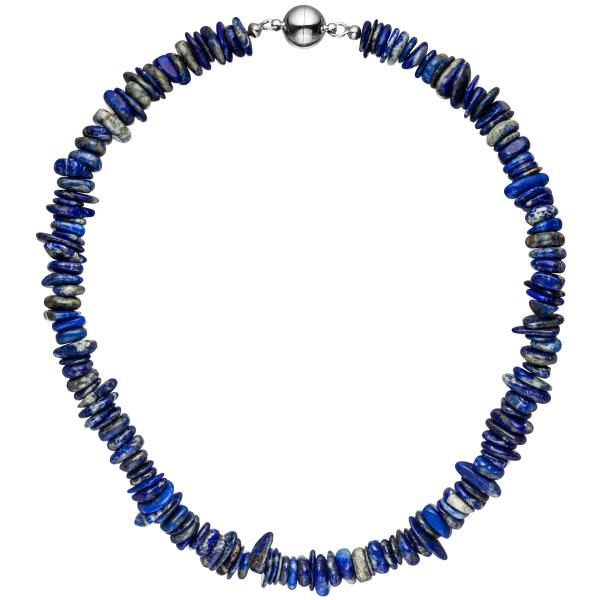 Halskette Kette Lapislazuli 44 cm Lapislazulikette Steinkette Edelsteinkette